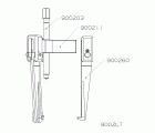 EXTRACTOR FORZA SERIE 9000T DE 3 PATAS